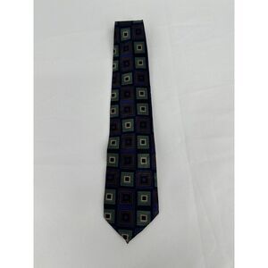 Ziggurat By Mulberry Neckwear Handmade 100% Silk‎ Men's Dress Tie USA Made